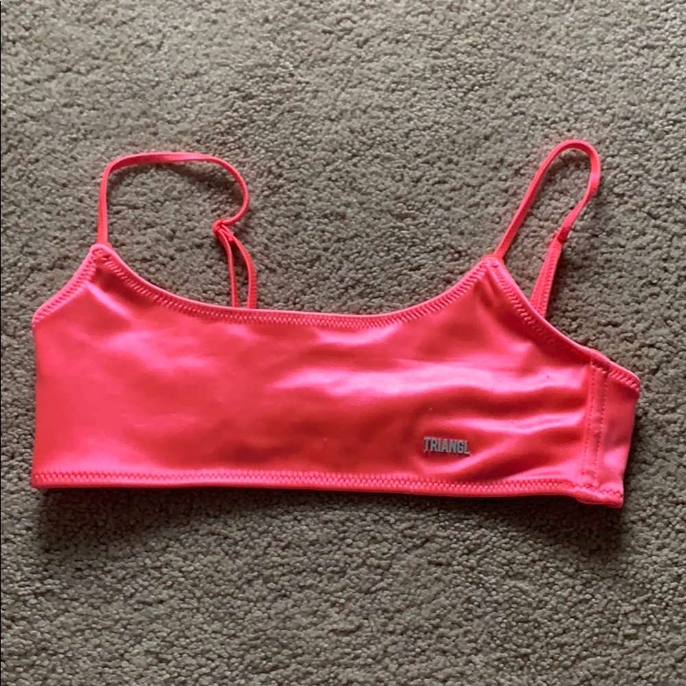 Triangl myles pink pop bikini set, small